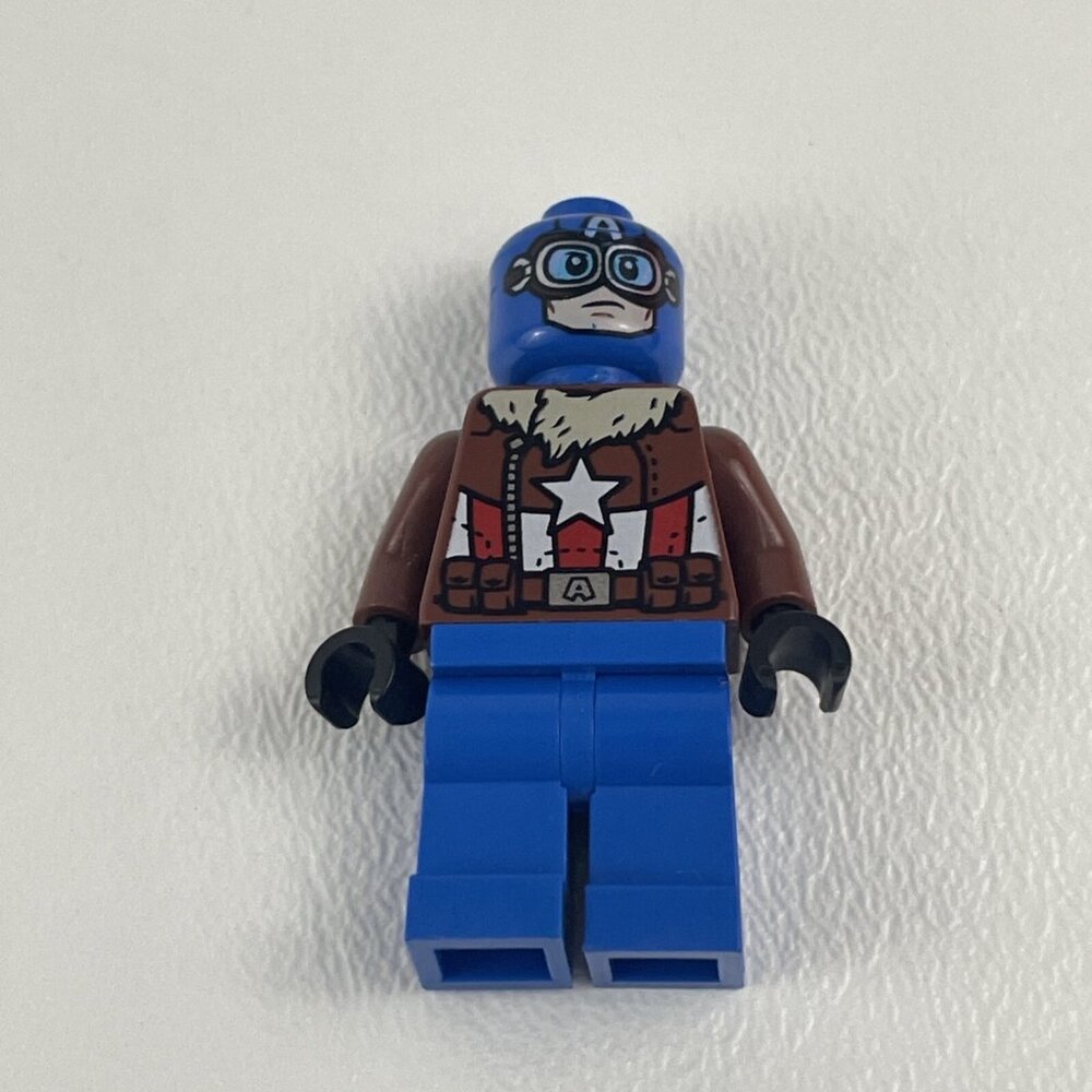 LEGO Ms Marvel Captain America Minifigure Super Heroes 2017 Avengers set 76076 - Picture 7 of 8